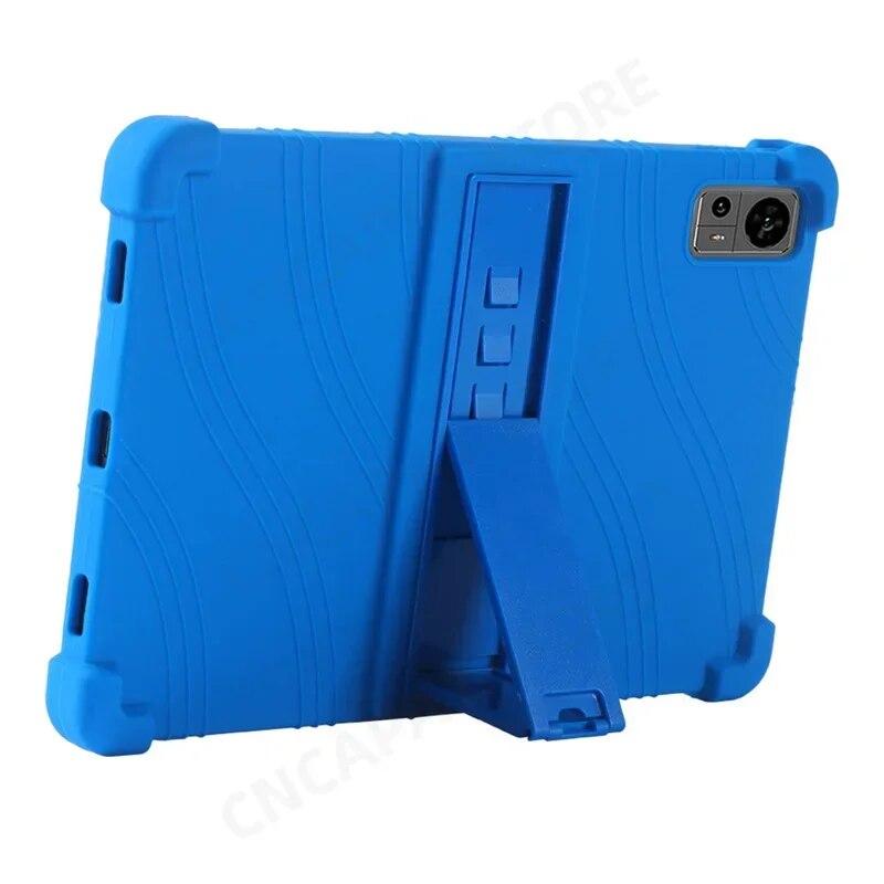 Чехол для Teclast T60 2023 Чехол 12" Планшетный ПК Kickstand Funda с 4 противоударными подушками безопасности Детская безопасность Мягкий силикон
