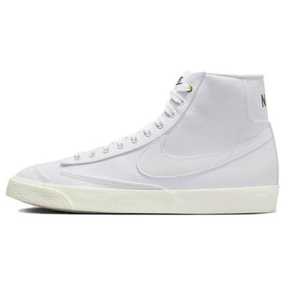 Женские кроссовки Blazer Mid '77 Canvas 'White Sail' Обувь для скейтборда DX5550-100