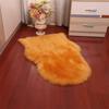 Плюшевый ковер с длинным ворсом, коврик неправильной формы, имитация шерсти, ковер прикроватный, коврик для сиденья
