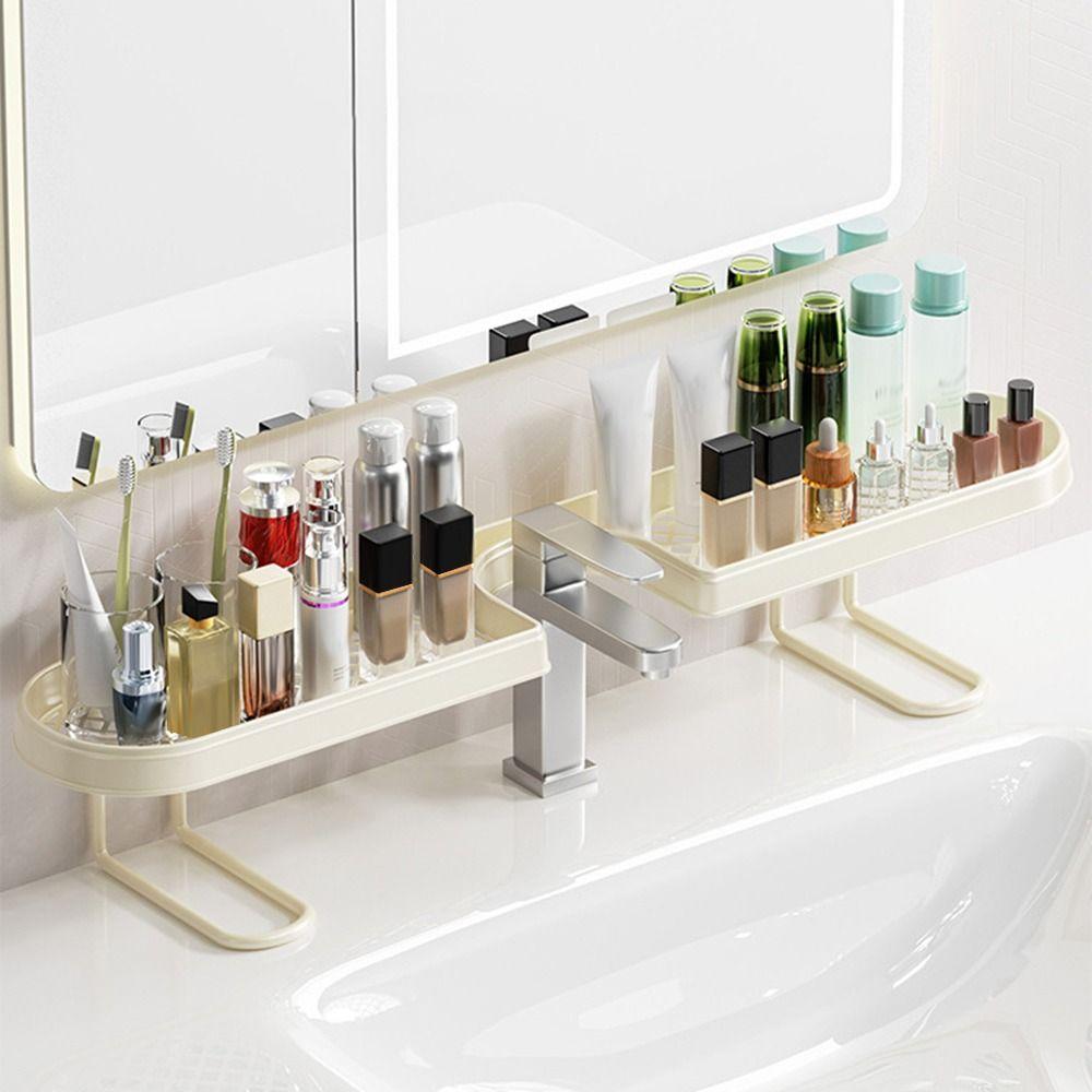 Grid Sink Storage Rack U-shaped Kitchen Sink Shelf New Cosmetic Storage Holder