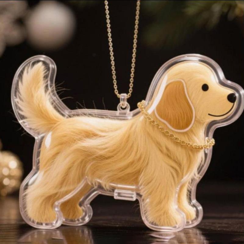 Подвеска для сбора шерсти домашней собаки, Коробка для хранения, Брелок для ключей, Прозрачная капсула для хранения шерсти собаки, Сувениры, Подарок