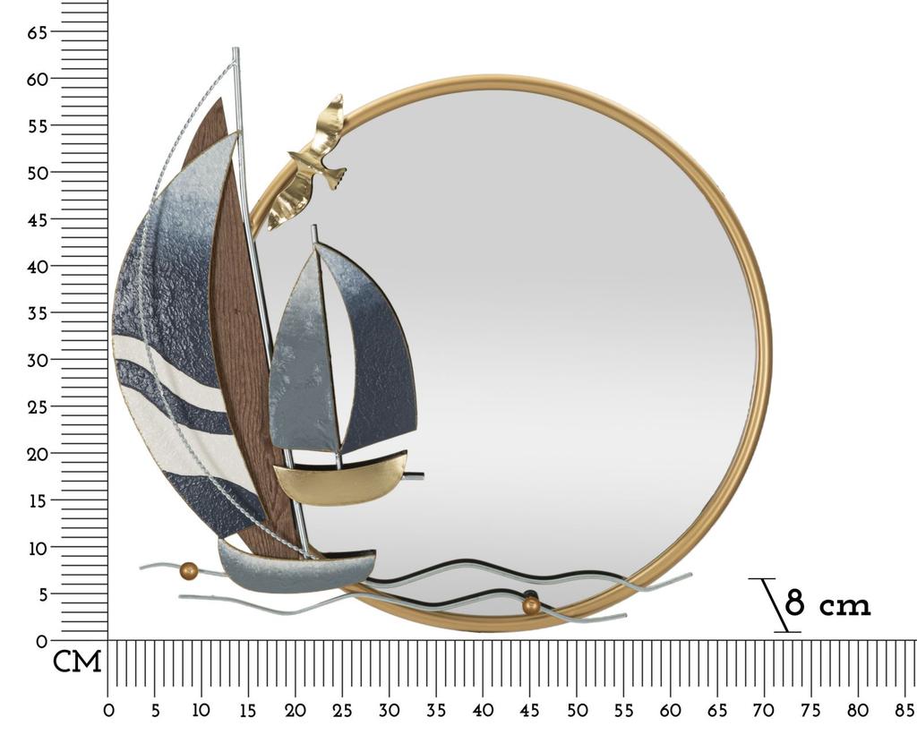 Настенное зеркало Vele см 71X8X64