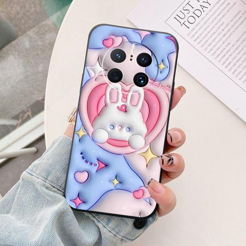 For Huawei Mate50pro 4G Case Colorful Painted Soft Silicone Back Cover For Huawei Mate 50 Mate50 Pro 50pro Shockproof Bumper