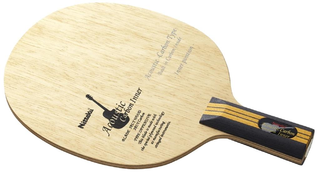 Ракетка для настольного тенниса Nittaku Accord Carbon Inner C Pen Holder Специальный материал в комплекте (Китайский стиль) NC-0192