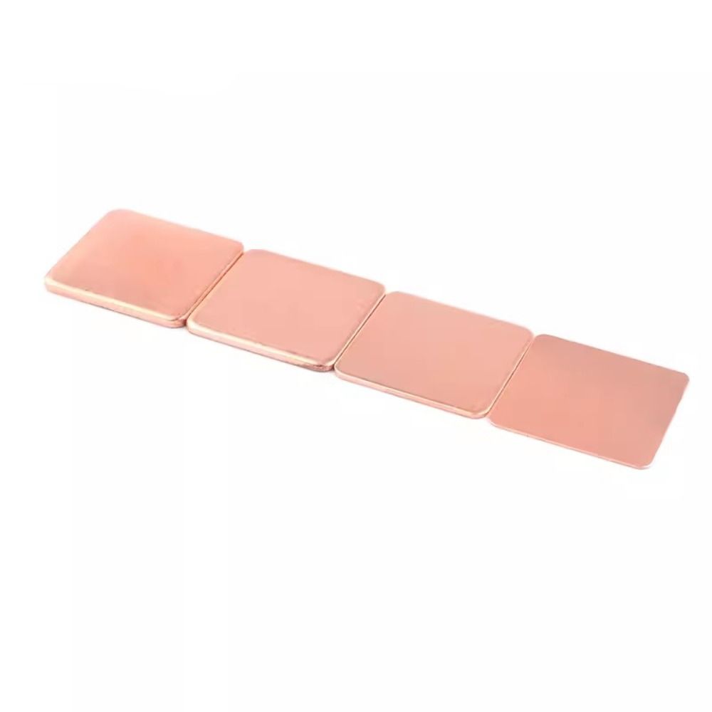 5pcs RAM Cooling Copper Heat Sink Gold Copper Sheet Plate New Strip Shim for GPU CPU Chip