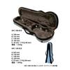 Чехол для укулеле Kiktani Soprano из ABS, серебристый UPC-10N