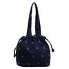 Women's Crossbody Bag Cherry Embroidery Shoulder Bag Commuter Small Tote Bag