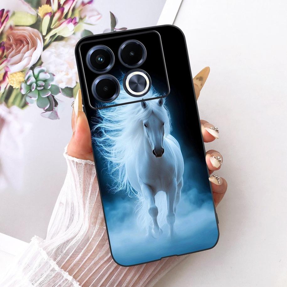 Чехол для Infinix Note 40 4G 5G X6852 X6853 Модный Мультяшный Мягкий Чехол Для Infinix Note 40 Pro Note40 Pro+ X6851 X6850 Чехол для Телефона