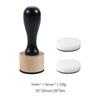 1PCS Wood Handle Blank Stamps with Sponge Heads Set for Scrapbooking Stamping Painting DIY Smudge  Brush Tool Accessories