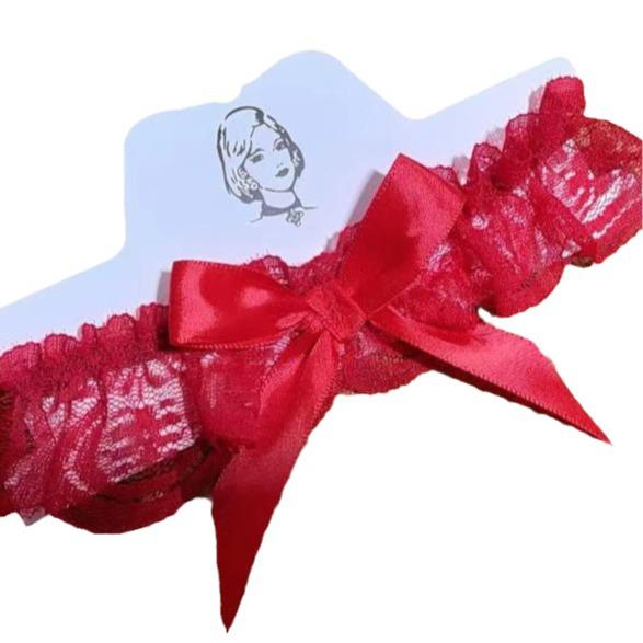 Сексуальные кружевные резинки для бедер: Носки с кольцами для ног для взрослых в красном, белом и черном цветах