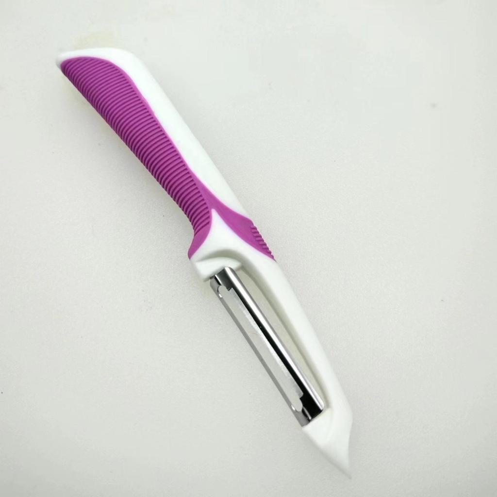 Новый стиль, нескользящая овощечистка из нержавеющей стали – кухонный инструмент для фруктов и дынь