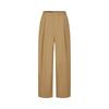 Anna Kou Women's Elastic Waist Cropped Tapered Pants