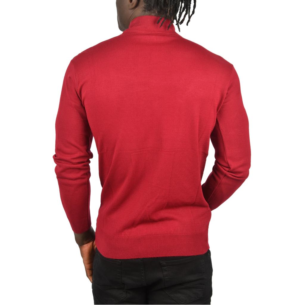 DeepSEA Полуводолазка с зигзагообразным узором и тонким трикотажным воротником 2505496