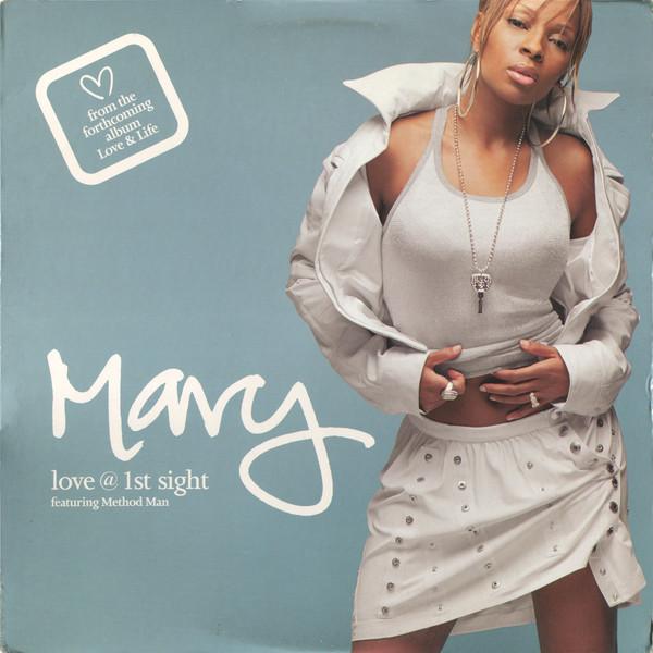 12-дюймовая пластинка МЭРИ ДЖ. BLIGE METHOD MAN Любовь с первого взгляда MCAR26050PROMO Geffen Records 2003 США Рэп Хип-Хоп R&B Б/у