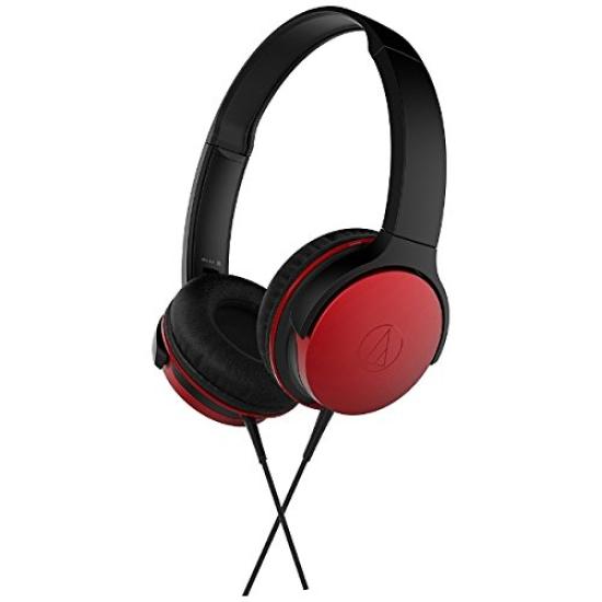 Проводные наушники Audio Technica RD ATH-AR1 цвета «красный металлик»