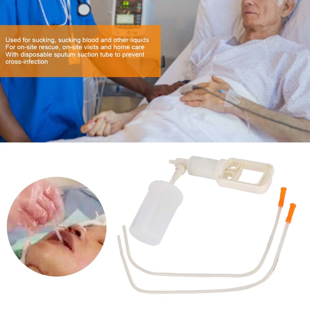 Ручной аспирационный насос для мокроты, бытовой портативный аспирационный насос для мокроты