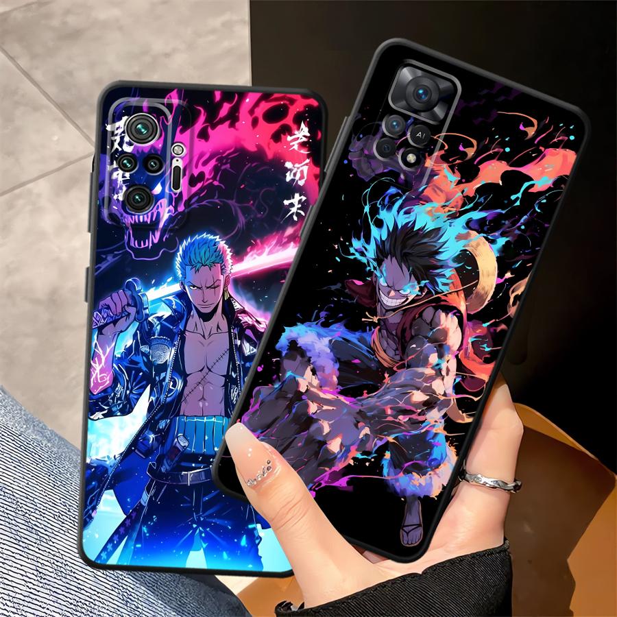 Крутой чехол-футляр для телефона с аниме Зоро для Xiaomi Redmi Note 11S 12S 10 9 8 Pro 9s 11 13 12 Pro Plus 10S