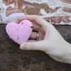 4x Bath Bomb Heart Ylang-Ylang Rose 70g