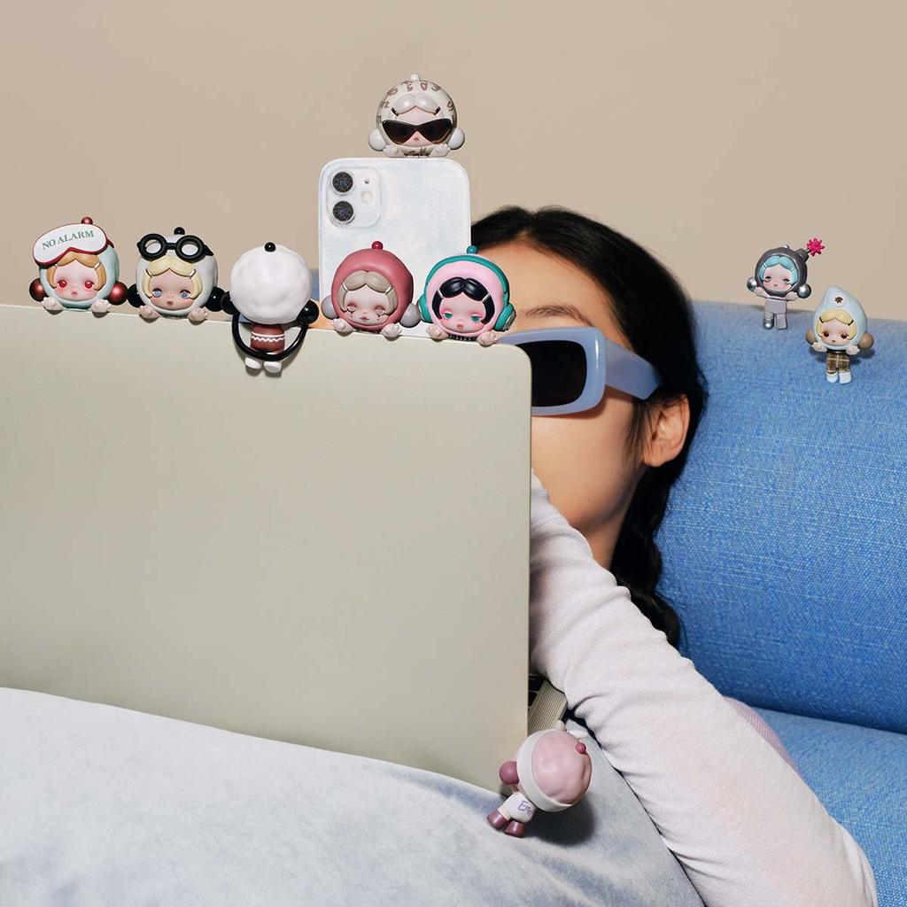 POP MART POP ATTACH SKULLPANDA Серия Off Mode Слепой бокс