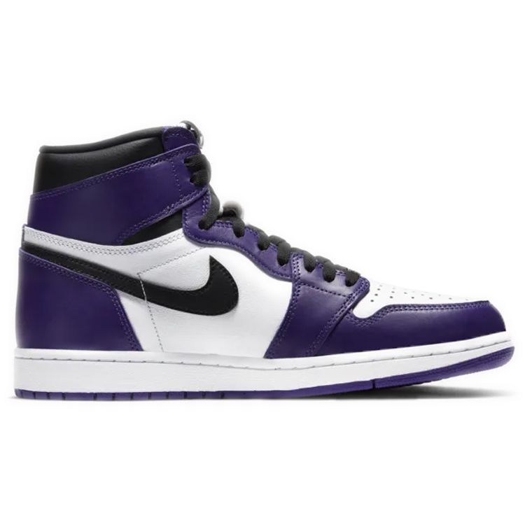 Кроссовки унисекс Air Jordan 1 Retro High OG Court Purple 2.0 Белый Черный 555088-500
