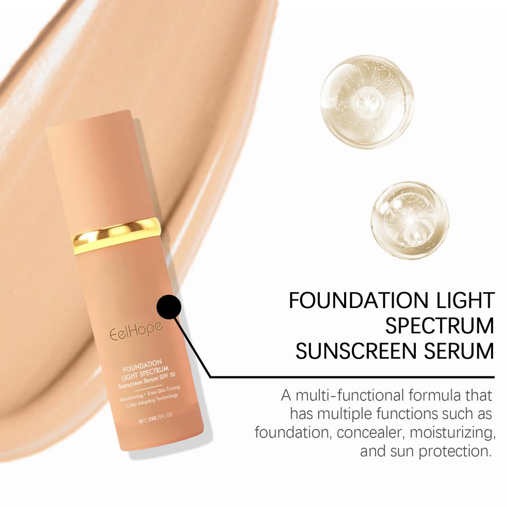 Color-Changing Liquid Foundation: Customized Coverage, Moisturizing, and Radiant