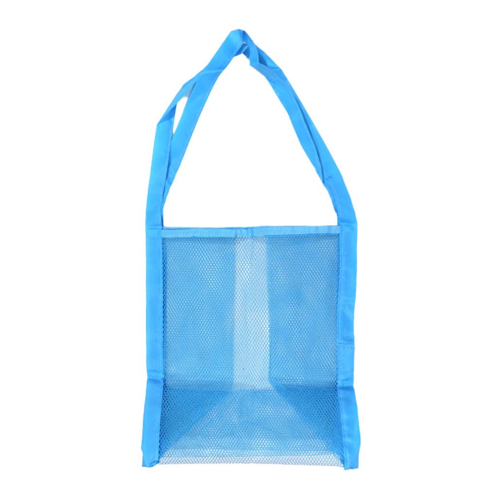 Outdoor Protable Mesh Bag Handbag Kids Toys Storage Bags Swimming Large Beach Bag For Towels Cosmetic Makeup Organizer