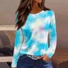 Women's Daily Casual Long-sleeved Printed O-neck Top