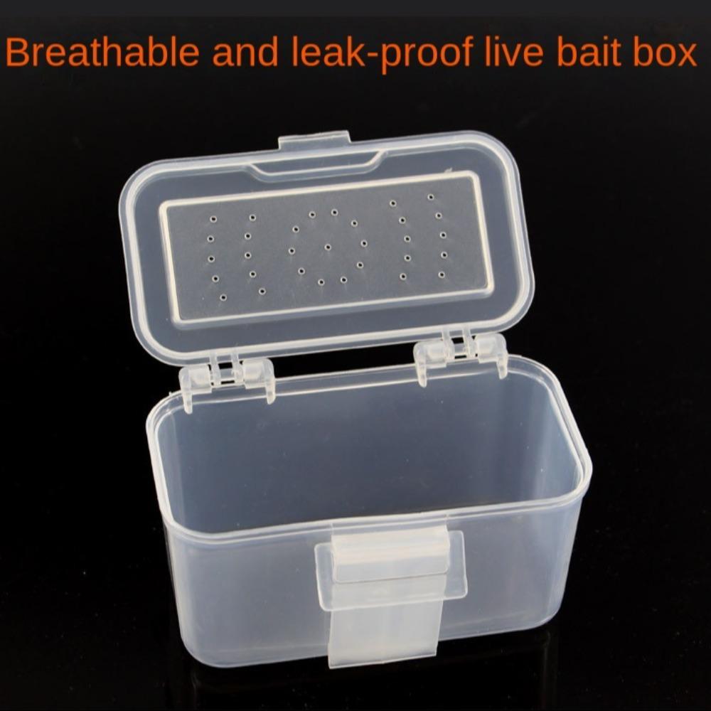 Коробки для хранения живых наживок Red Worm Boxes Waist Fishing Lure Storage Case Fishing Tackle Box Earthworm Box