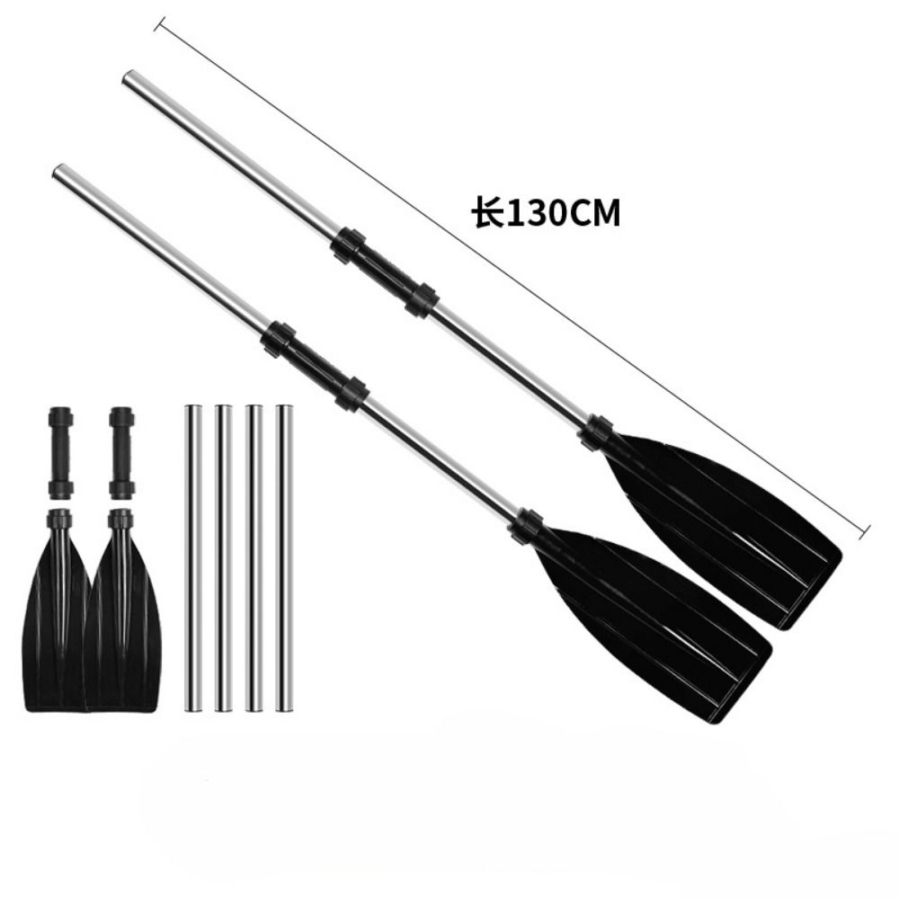 Anti-twist Design Boat Oars Aluminum Zinc Zinc Alloy Fishing Boat Pulp Efficiency Canoe Oars Travel
