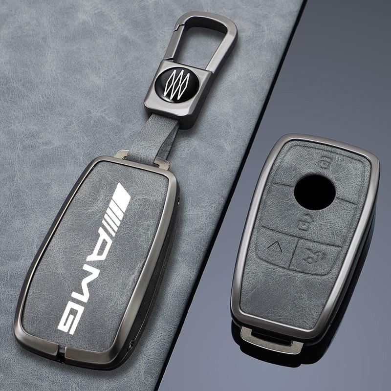 FGO2 New 2025 Car Remote Key Case Cover Shell for 2019 2020 Mercedes-Benz A220 E63S AMG E-Class GLE 350 4MATIC E300 E400 E43 W213 Acc