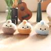 Mini Delightful Fluffy Bun Plush Toy Keychain Perfect For Gifts And Personal Use