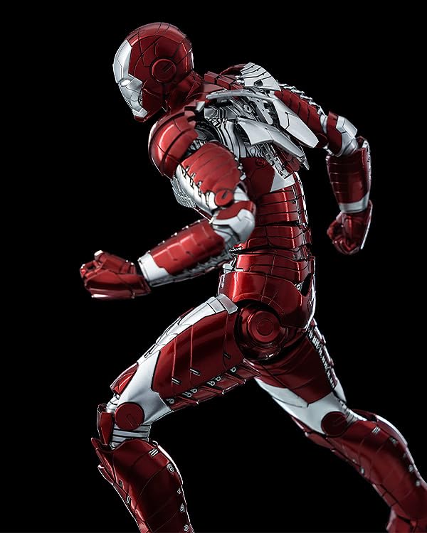 Good Smile Company SMILE Marvel Studios The Infinity Saga DLX Iron Man Mark 5 Iron Man Mark Scale Metal Painted Movable Figure (GOOD COMPANY) [DLX 5]