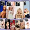 Чехол для телефона Singer S-Sabrina Carpenter Для iPhone 17 Air 15 Pro 14 Plus 16 Pro Max 17E 16E 12 13 Mini 11 Чехол Милый Fundas
