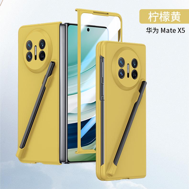 Применимо к чехлу для складного мобильного телефона Huawei mateX7 со слотом для стилуса MATEX3, встроенной пленкой, противоударная защитная крышка