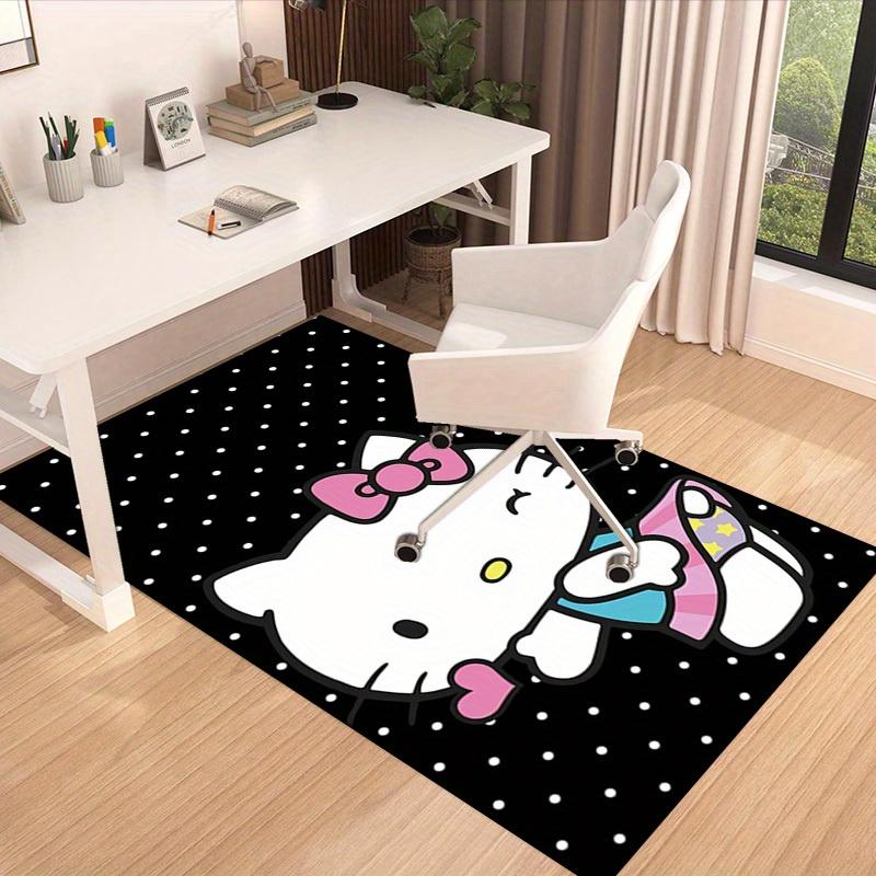 1 шт. Офисный коврик Hello Kitty - Милый коврик Hello Kitty для декора комнаты - Идеальный подарокz2726