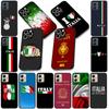 Silicone Cover for Motorola Moto G86 G14 G35 G34 G45 G55 G64 G75 G85 G24 G15 G54 G57 Power Phone Case Italy Italia Flag