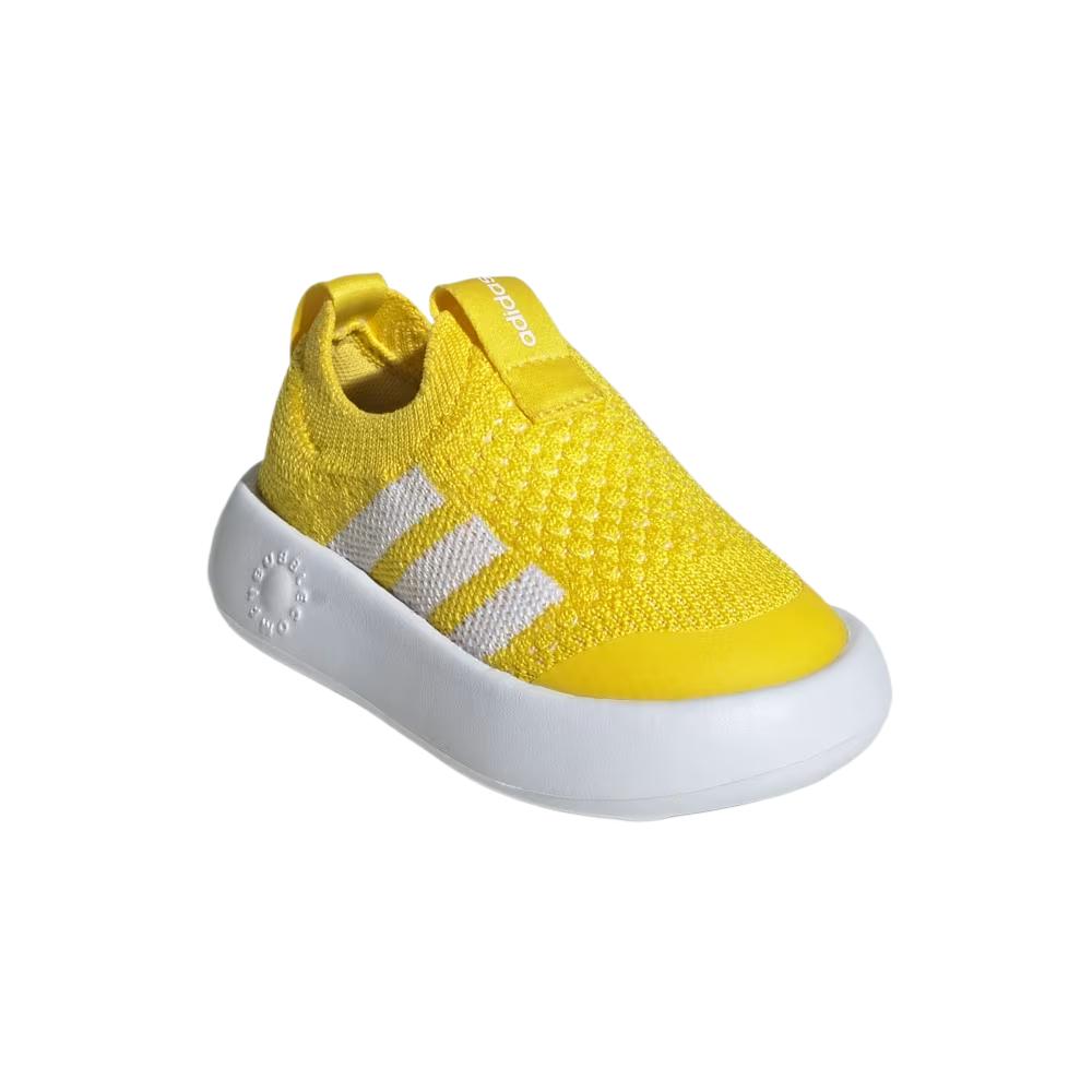 adidas BubbleComfy I Yellow Baby Sneakers Cloud-White Core-Black JR9352