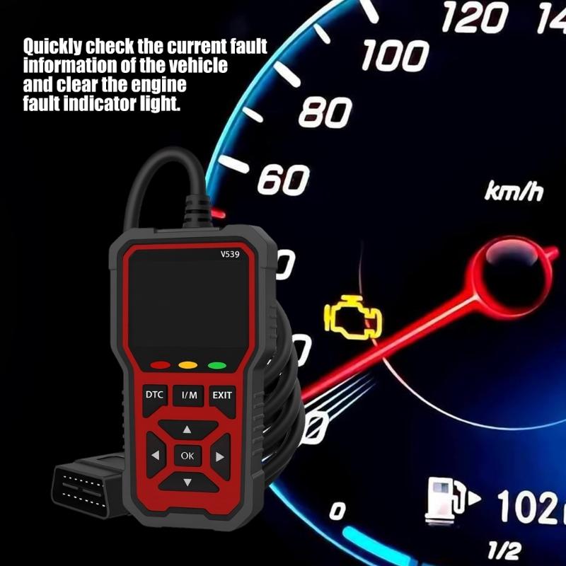 Профессиональный OBD2 инструмент с 35901 записью ошибок и данными работы двигателя в реальном времени для автомобилей и грузовиков с 1996 года