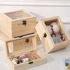 High-Visibility Jewelry Box Retro Candy Display Box Display Rack Wooden Storage Box  Family