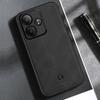 Премиальный чехол из ТПУ с текстурой под замшу для realme GT 7, GT 7 Pro, GT 6. Ударопрочный мягкий чехол из ТПУ