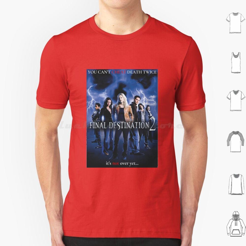 Футболка Final Destination 2 Мужская Женская Детская 6XL Фильм Конечная Станция 2 Кинотеатр Ужасы Саспенс Final Destination 2 Приключение Страх