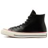 Chuck 70 High 'Цветная кожа - Черный' Мужские 170093C