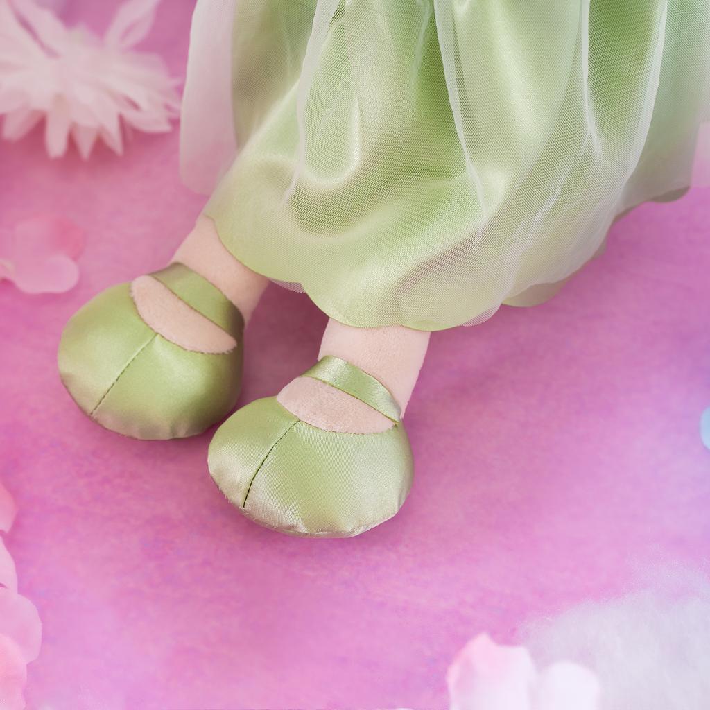 16 дюймов плюшевые куклы ангелы принцессы куклы зеленые для маленьких девочек подарки на день рождения и на рождение ребенка рождественские подарки