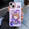 Card Phone Case for iPhone 11 13 XR 15 14 Pro Max iPhone 12 16 7 8 Plus XS Max Samsung S24 S23 A15 A55 A05 A54 Redmi 12 13C 13 9 Cartoon Protection