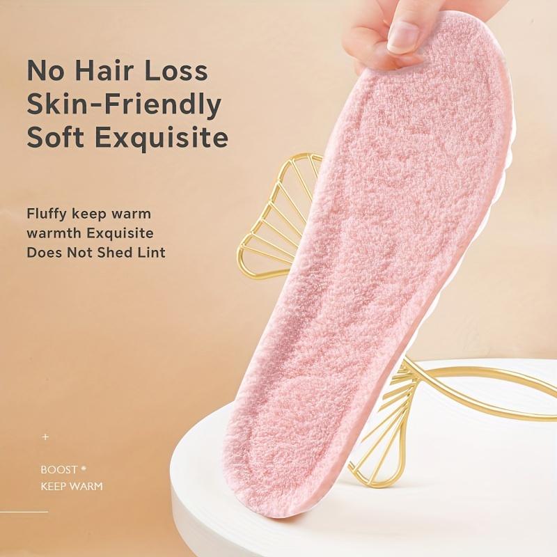 1 пара теплых самонагревающихся толстых стелек, дышащие удобные подушечки для обуви