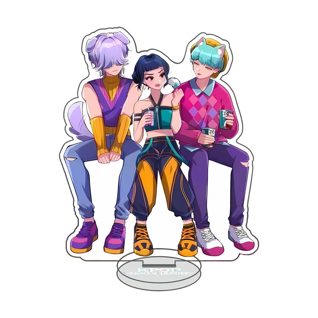 Cute Acrylic Stand With Anime-themed Elements, A Beautiful Desktop Decoration