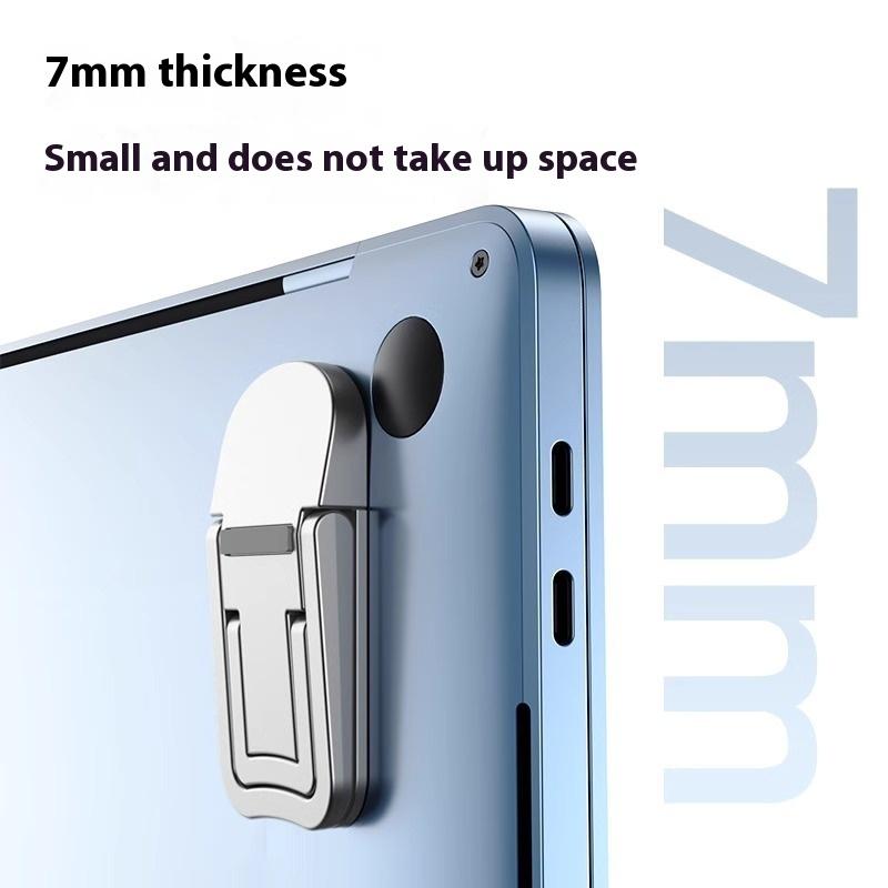 2 шт./набор Портативная складная подставка для ноутбука, держатель для ноутбука, регулируемая подставка-райзер, охлаждающий кронштейн, универсальная для ноутбука, планшета