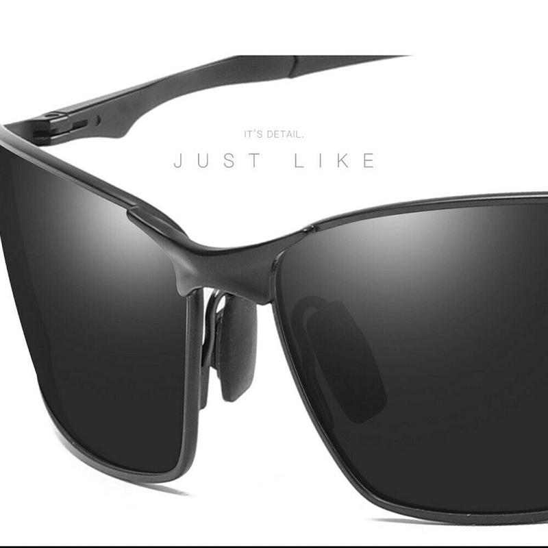 Men'S Hd Photochromic Sunglasses Polarized Chameleon Transition Lens Sunglasses