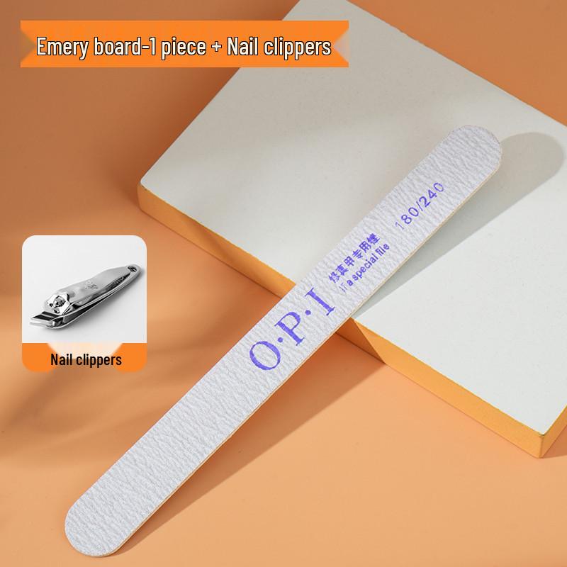 Двусторонняя наждачная пилка для ногтей для маникюра