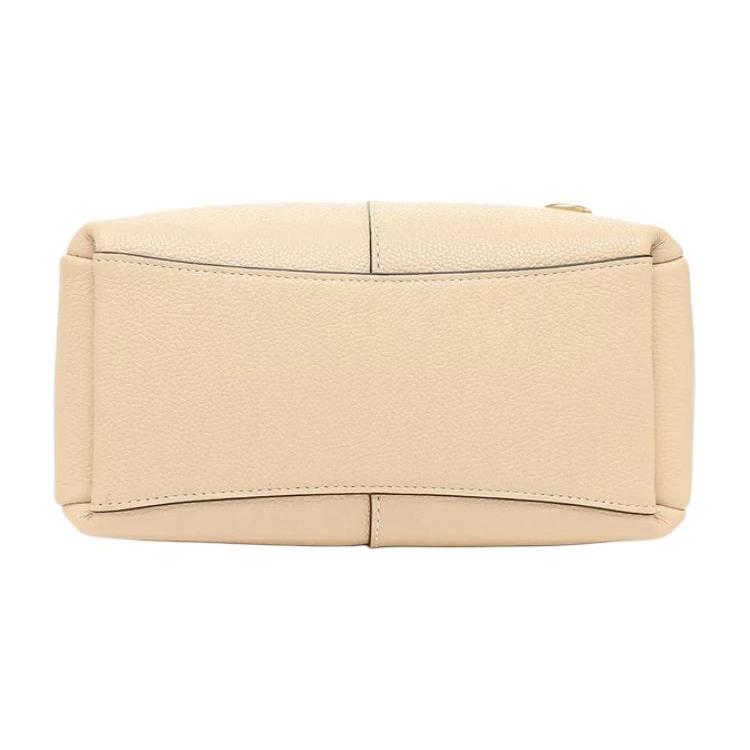 COACH Lana Leather Handbag, Shoulder Bag Medium Women's Ivory White CM545-B4IY